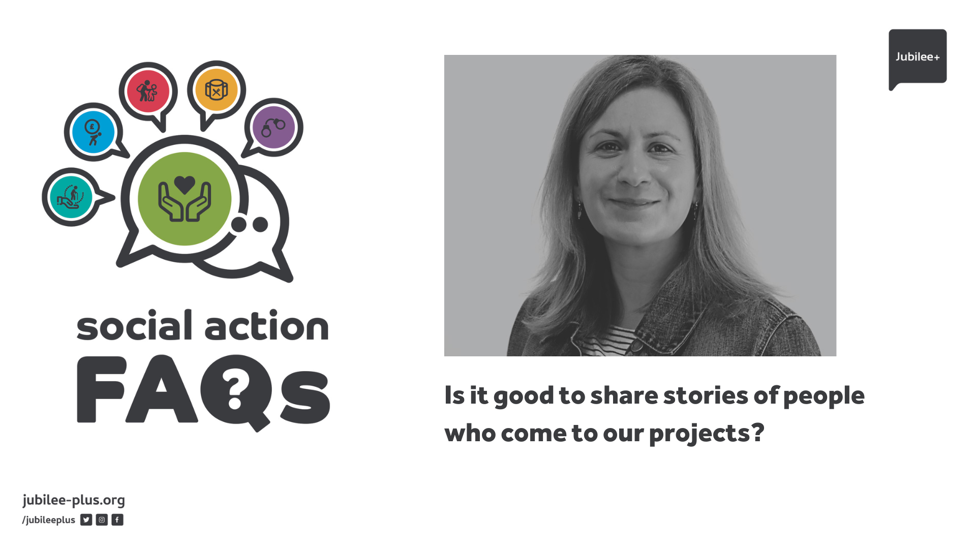 Is it good to share stories of people who come to our projects?